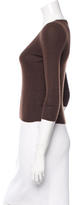 Thumbnail for your product : Prada Rib Knit Scoop Neck Top