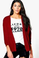 Thumbnail for your product : boohoo Anna Batwing Cardigan