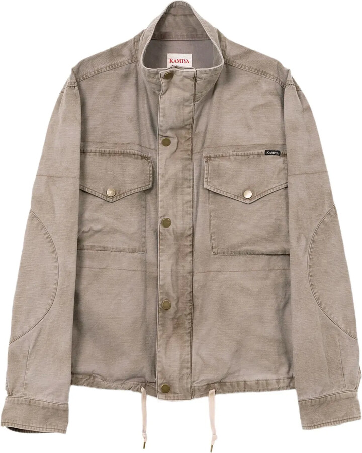 KAMIYA Flap-Pocket Denim Jacket