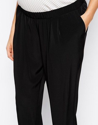 ASOS Maternity Pants With Elastic Cuff