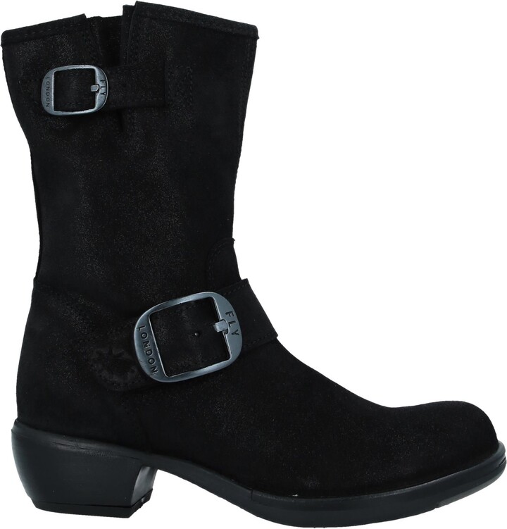 fly black boots