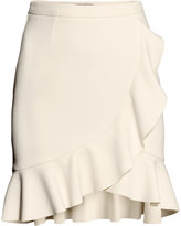 Thumbnail for your product : H&M Ruffle Skirt - Natural white - Ladies