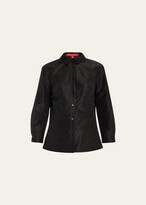 Thumbnail for your product : Carolina Herrera Taffeta Button-Front Shirt