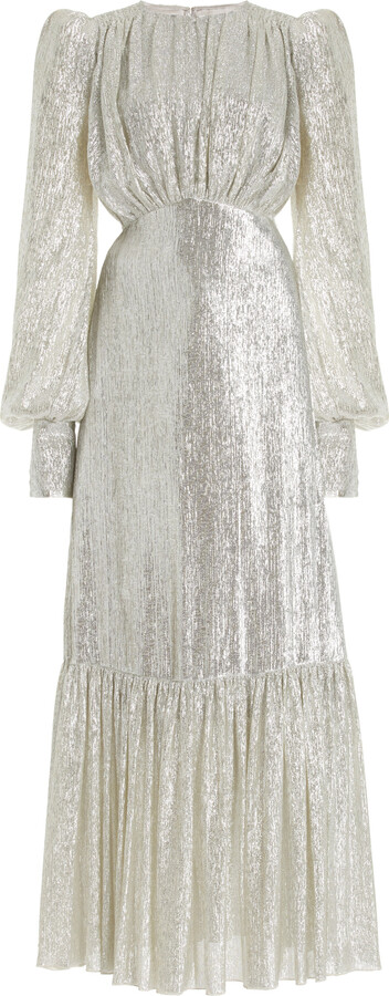 The Vampire's Wife The Royal Sorceress Lamé Maxi Dress ShopStyle