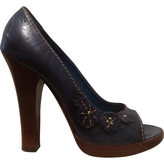 Thumbnail for your product : Marc Jacobs Blue Leather Heels