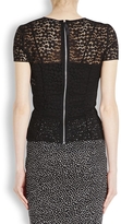 Thumbnail for your product : Nina Ricci Black lace top