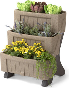 Simplay3 3-Level Herb and Flower Planter