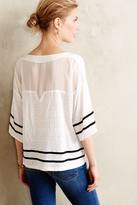 Thumbnail for your product : Aryn K Mesh Stripe Tee