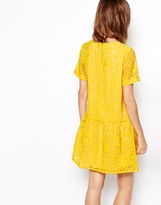 Thumbnail for your product : ASOS Dress In Floral Burnout