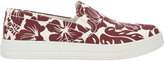 Thumbnail for your product : Prada Linea Rossa Hibiscus Slip-On Sneakers