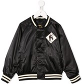Thumbnail for your product : Mini Rodini Panther Patch Bomber Jacket