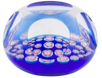 Baccarat Limited Edition Millefiori Paperweight