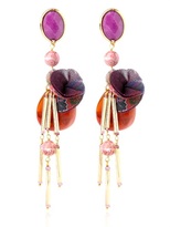 Thumbnail for your product : Etro Drop Clip Earrings