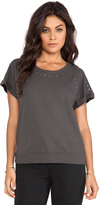 Thumbnail for your product : Velvet by Graham & Spencer French Prissy Terry Slub Tee