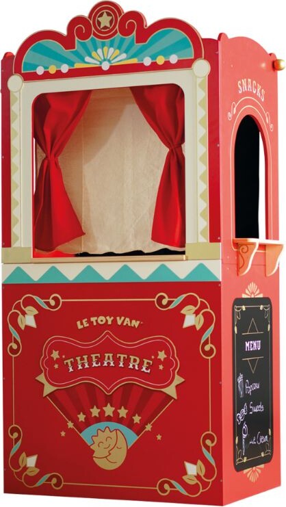 Le Toy Van Wooden Showtime Puppet Theatre