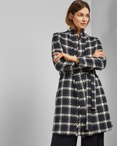 Thumbnail for your product : Ted Baker Knee Length Boucle Belted Coat
