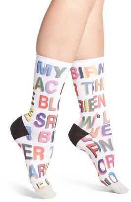 Stance Women's X Libertine Love Letters Crew Socks