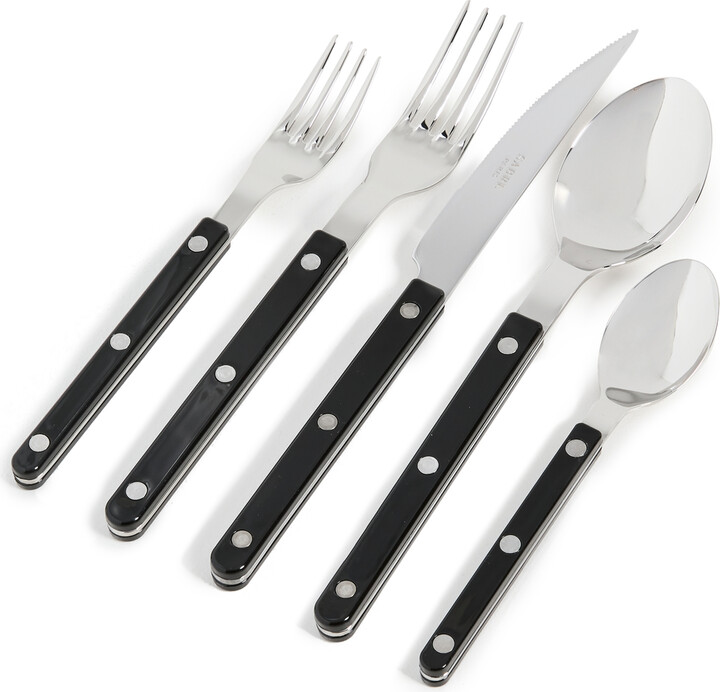Cuisinart Classic 8pc Colored Stainless Steel Cutlery Set With Acrylic  Block Black - C77-8pmox : Target