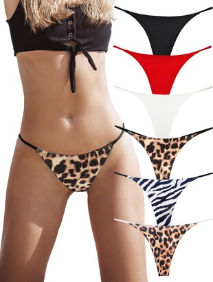  DEANGELMON Women Seamless Bikini Cheeky Underwear