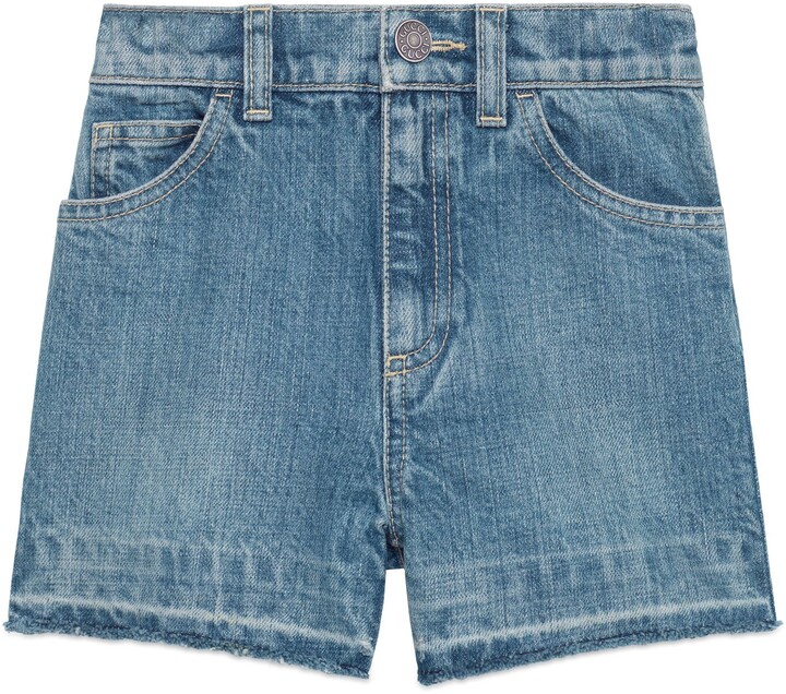 Gucci Children's denim shorts - ShopStyle
