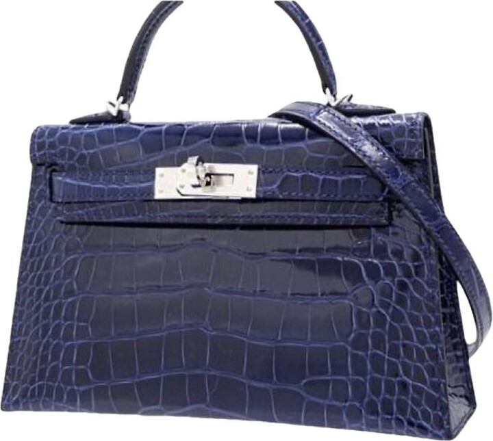 Hermes Kelly 25 crocodile handbag - ShopStyle Shoulder Bags