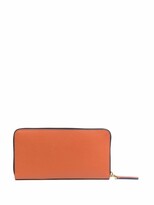 Thumbnail for your product : Marni Colour-Block Zip Leather Wallet