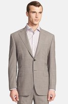 Thumbnail for your product : Canali Classic Fit Mélange Wool Suit