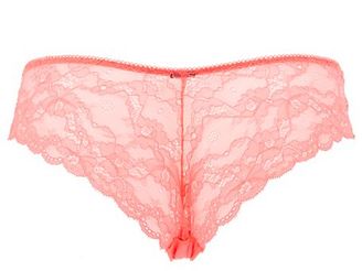 Charlotte Russe Lace-Back Cheeky Panties