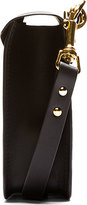 Thumbnail for your product : Sophie Hulme Black Saddle Leather Mini Envelope Bag