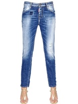 Thumbnail for your product : DSQUARED2 Cool Girl Washed Denim Jeans