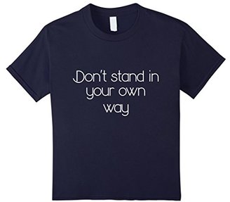 Men's Don't Stand In Your Own Way Mental Health T-Shirt Medium