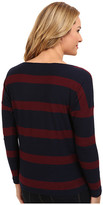 Thumbnail for your product : Lacoste Long Sleeve Rugby Stripe Slub Tee Shirt
