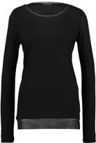 Thumbnail for your product : Sisley Long sleeved top black
