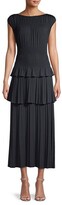 Thumbnail for your product : Rebecca Taylor Shirred Tier Midi Dress