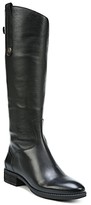 Thumbnail for your product : Sam Edelman Women's Penny Round Toe Leather Low-Heel Riding Boots