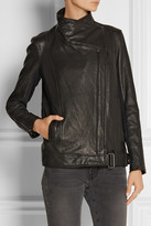 Thumbnail for your product : Helmut Lang Textured-leather biker jacket