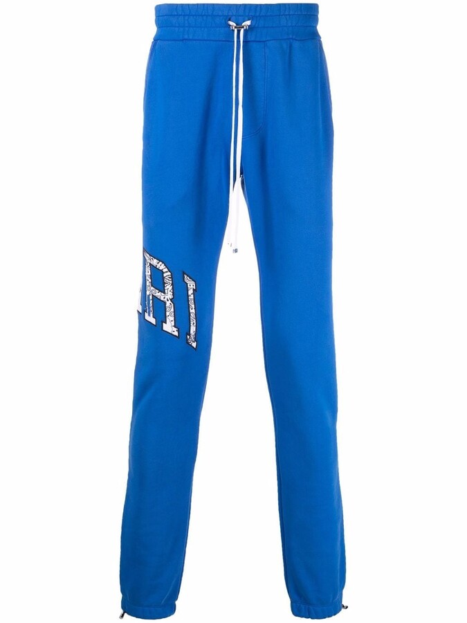 Amiri Bandana Logo Track Pants ShopStyle Joggers & Sweatpants