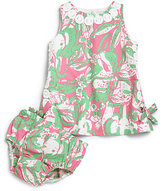 Thumbnail for your product : Lilly Pulitzer Infant's Baby Lilly Two-Piece Shift & Bloomers Set