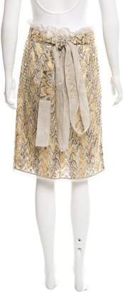 Missoni Embellished Knit Skirt