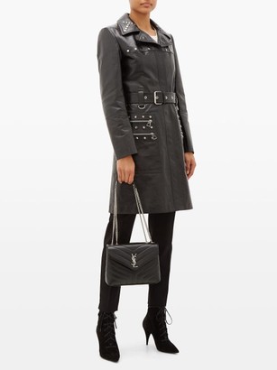 Saint Laurent Loulou Small Quilted Shoulder Bag - Black