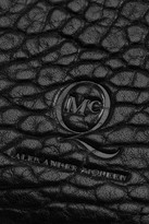 Thumbnail for your product : McQ Duffle textured-leather shoulder bag