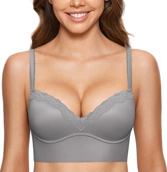Curve Muse Women's Light Lift Add 1 Cup Push Up Underwire