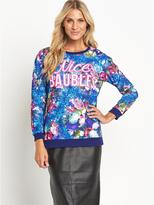 Thumbnail for your product : Love Label Nice Baubles Christmas Sweatshirt