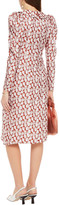 Thumbnail for your product : Shrimps Elton Printed Silk-twill Dress