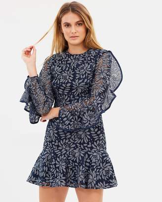 Engage Long Sleeve Lace Dress