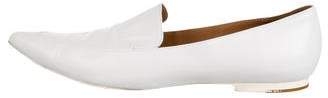 3.1 Phillip Lim Leather Pointed-Toe Loafers