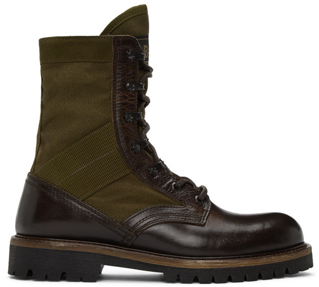 Belstaff Brown Trooper Boots - ShopStyle