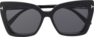 Tom Ford Eyewear Clip-On Tinted Sunglasses