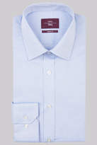 Thumbnail for your product : Moss Esq. Regular Fit Blue Single Cuff Oxford Non Iron Shirt