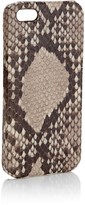 Thumbnail for your product : The Case Factory Beige Python Leather iPhone 5 Case